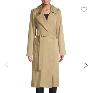 En Thread Belted Trench Coat